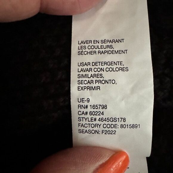 New Men's Size XXL Izod Black Quarter Zip Sweater Amazing Glaze Winter Knit NWOT - Picture 11 of 16